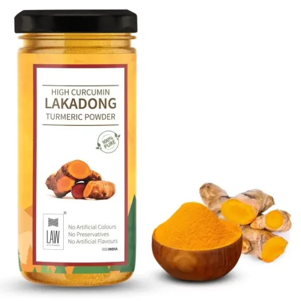 looms & weaves - High Curcumin Lakadong Turmeric Powder - 100 gm available on Herbkart