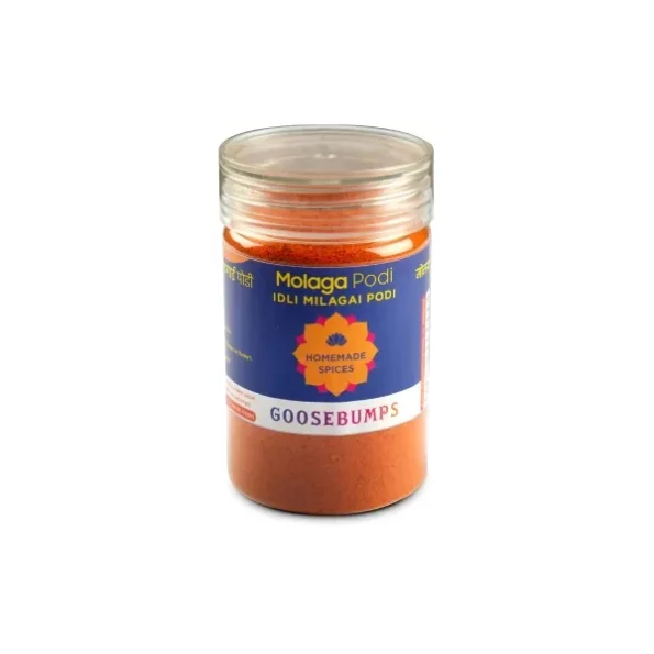 Goosebumps Molagai Podi 90g available on Herbkart