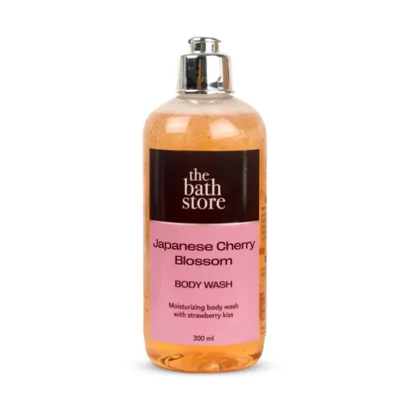 The Bath Store Japanese Cherry Blossom Body Wash Shower Gel - 300 Ml, Herbkart8t751CjW-rIfgL.webp, Herbkart8t751CjW rIfgL