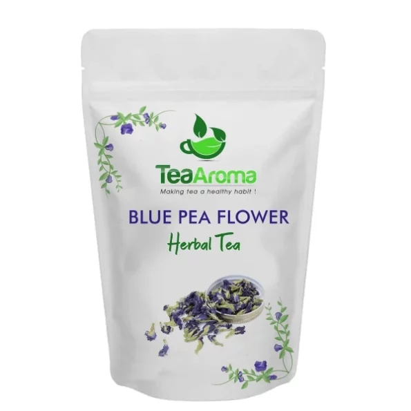 Tea Aroma - Organic Blue Pea flower Tea - 30 g available on Herbkart