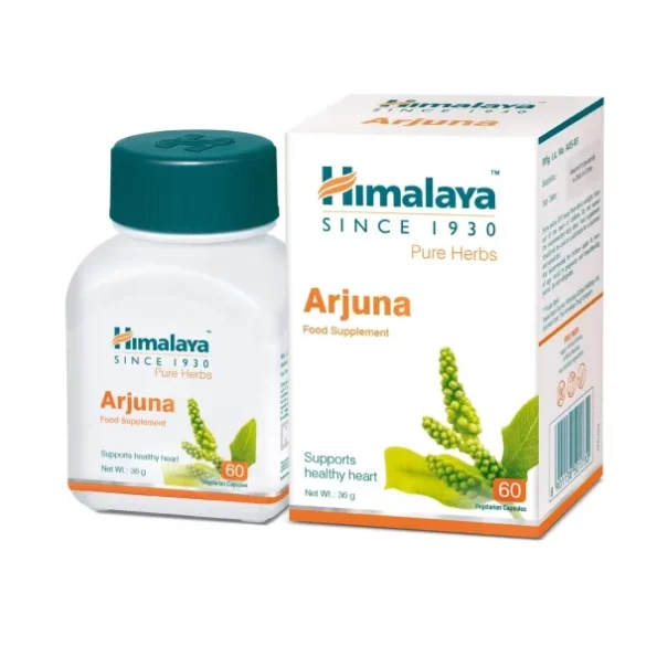 Himalaya Arjuna - 60 Tablets, White available on Herbkart