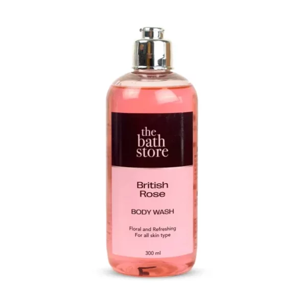 The Bath Store British Rose Body Wash Shower Gel - 300 Ml, Herbkart8t751-LR20WMC20L.webp, Herbkart8t751 LR20WMC20L