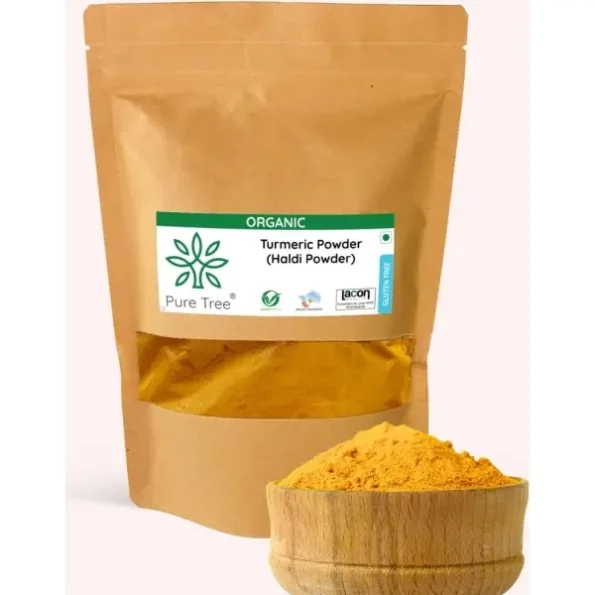 Pure Tree Certified Organic Haldi Powder 250 g, Herbkart8t771Q8MnKXfLL.webp, Herbkart8t771Q8MnKXfLL