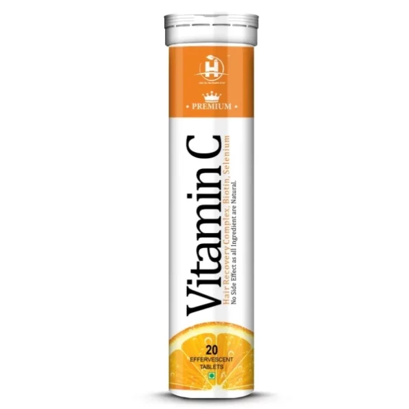 Healthy Nutrition Vitamin C For Skin Care, Veg Effervescent 20 Tablets available on Herbkart