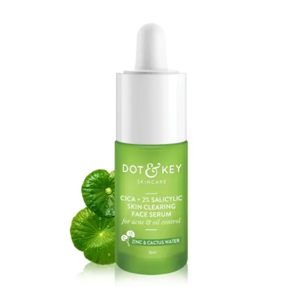 Dot & Key 2% Salicylic Acid + Cica Anti Acne Serum with Zinc 30 ml available on Herbkart