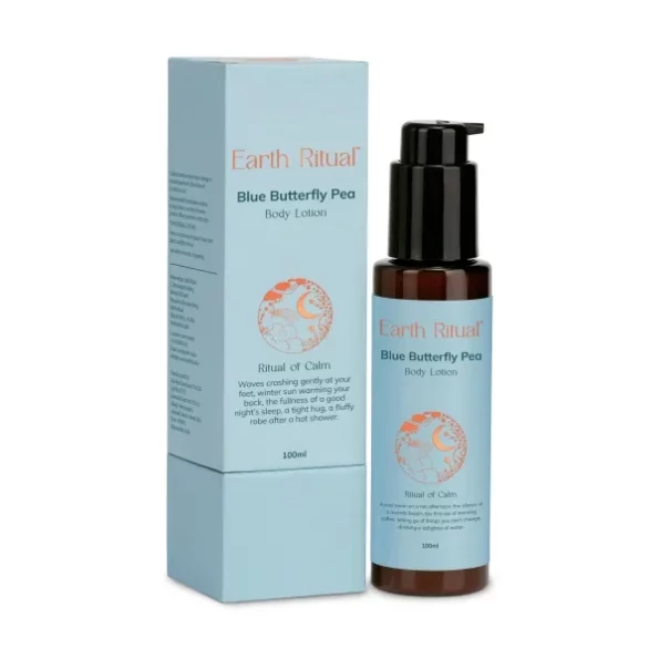 Earth Ritual Blue Butterfly Pea Body Lotion 100ml available on Herbkart