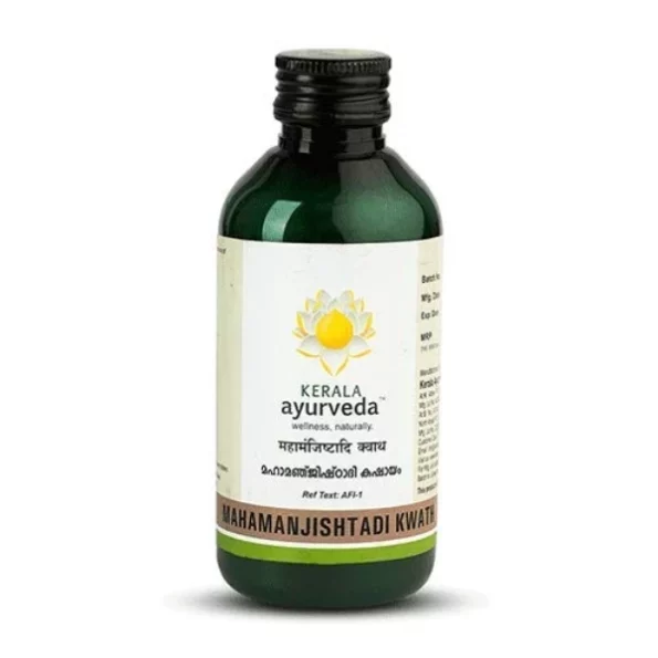 KERALA ayurveda Mahamanjishtadi Kwath - 200 Ml available on Herbkart