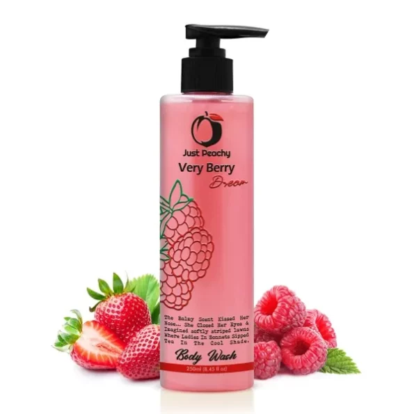 Just Peachy Very Berry Dream Body Wash 250ml available on Herbkart