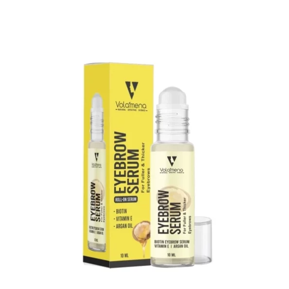 Volamena Biotin Eyebrow Growth Serum For Eyebrow and eye lashes with Biotin 10 ml available on Herbkart