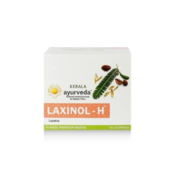 KERALA ayurveda Laxinol-H Capsule - 100 Count available on Herbkart