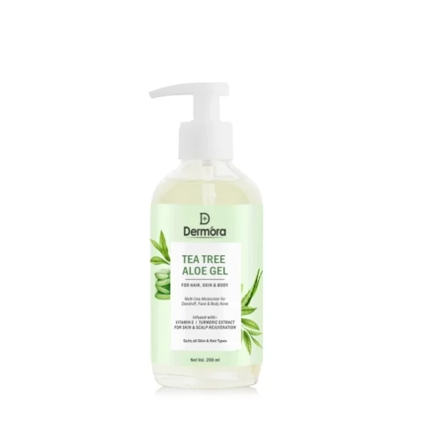 Volamena Organics Tea tree Aloe Vera Gel, 200 ml available on Herbkart