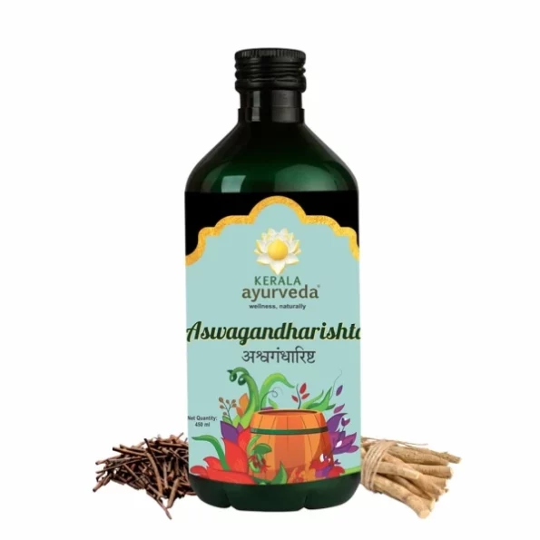 Kerala Ayurveda Aswagandharishta Stamina Booster for Men & Women - 450 ml available on Herbkart