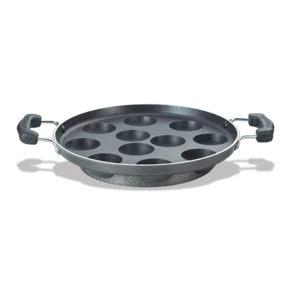 Prestige Omega Select Plus Residue Free Nonstick Paniyarakkal, 25cm, Black available on Herbkart