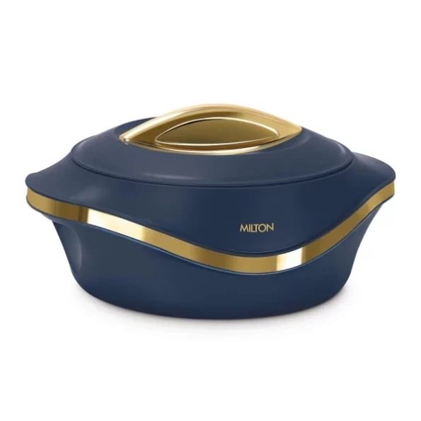 MILTON Pearl 1500 Inner Stainless Steel Casserole, 1.27 litres, Blue available on Herbkart