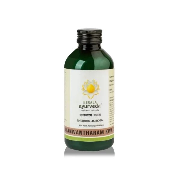 Kerala Ayurveda Dhanwantharam Kwath 200 Ml available on Herbkart