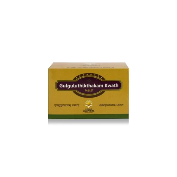 Kerala Ayurveda Gulguluthikthakam Kwath Tablet - 100 Count, Herbkart8t781ZtxFiG2QL.webp,