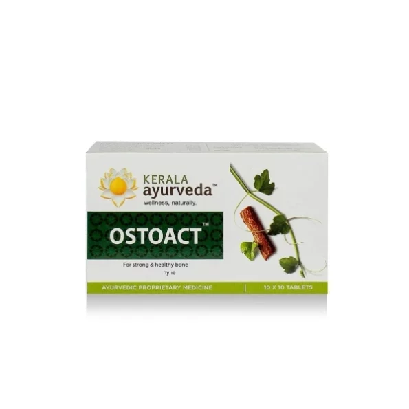 Kerala Ayurveda Ostoact Tablet - 100 Tablets available on Herbkart