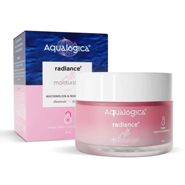 Aqualogica Radiance+ Jello Moisturizer Gel With Watermelon & Niacinamide 50G, Herbkart8t76173c20LQ020L.webp, Herbkart8t76173c20LQ020L