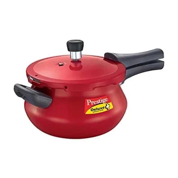 Prestige Deluxe Plus Aluminium Outer Lid Mini Pressure Handi, 5 Litre, Red, Herbkart8t731ffoOEA95L.webp, Herbkart8t731ffoOEA95L