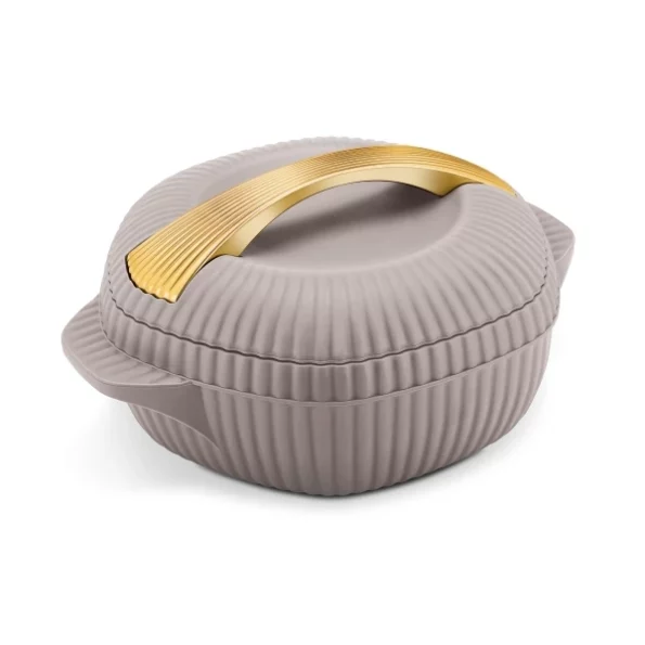 MILTON Oyster 1500 PU Insulated Casserole, 1275 ml, Taupe available on Herbkart