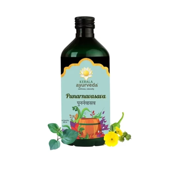 Kerala Ayurveda Punarnavasava 450ml available on Herbkart