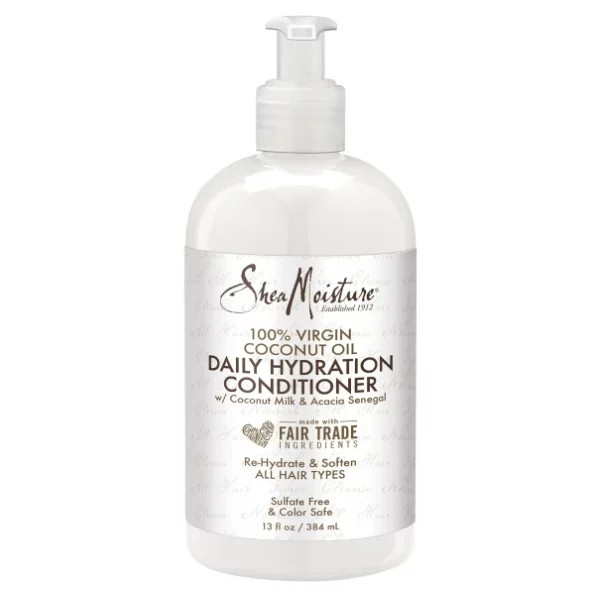 Shea Moisture 100% Virgin Coconut Oil Daily Hydration Conditioner available on Herbkart