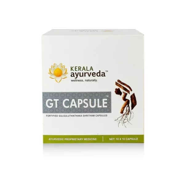 KERALA ayurveda GT Capsules -100 Capsules available on Herbkart