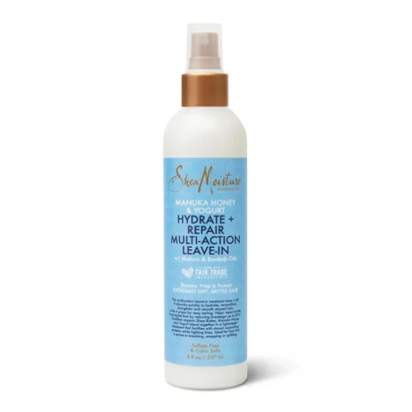 Shea Moisture Manuka Honey & Yogurt Hydrate + Repair Multi-Action Leave-In available on Herbkart