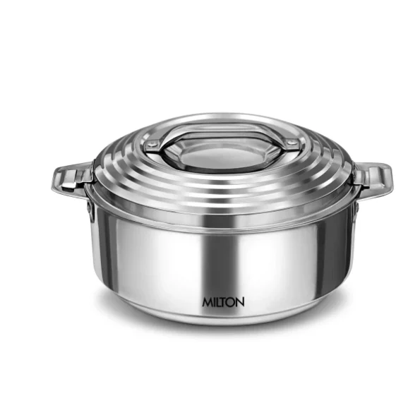 MILTON Galaxia 1500 Insulated Stainless Steel Casserole, 2000 ml, Silver available on Herbkart