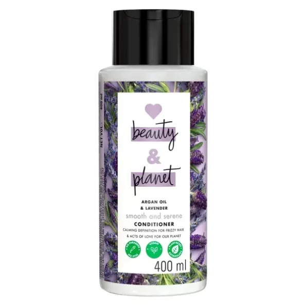 Love Beauty & Planet Argan Oil and Lavender Paraben Free Smooth and Serene Conditioner 400ml, Herbkart8t751wUbbxjgqL.webp,