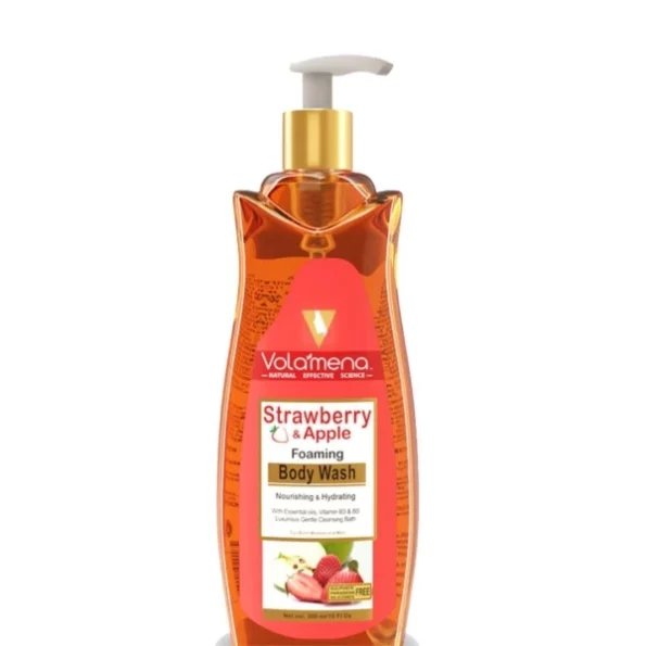 Strawberry & Apple Foaming Body Wash 300 ml, Herbkart8t751MDHPfLhzL.webp, Herbkart8t751MDHPfLhzL