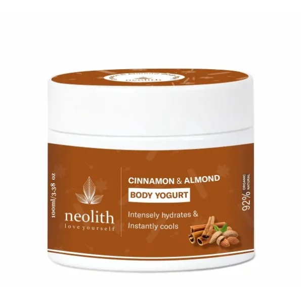 Neolith Cinnamon and Almond Body Yogurt with Moringa & Pentavitin available on Herbkart