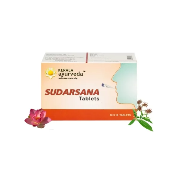 Kerala Ayurveda Sudarsana Tablet available on Herbkart