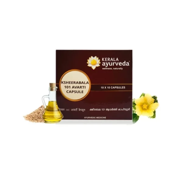 Kerala Ayurveda Ksheerabala 101 Avarti Capsule 100 capsules available on Herbkart