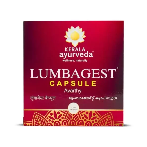 Kerala Ayurveda Lumbagest Capsule- 100 Count available on Herbkart