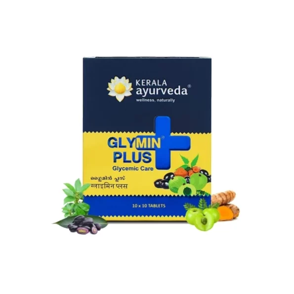 Kerala Ayurveda Glymin Plus Tablet - 100 Count, Herbkart8t761Jf20FsaEiL.webp, Herbkart8t761Jf20FsaEiL