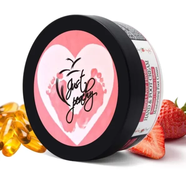 Just Peachy Face & Body Cream (Hand and Feet, 200 g) available on Herbkart