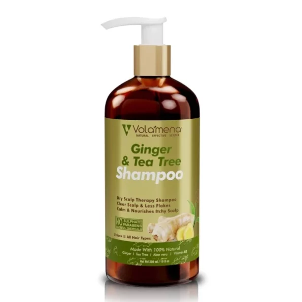 VolamenaGinger & Tea Tree Hair Shampoo 300 ml, Herbkart8t751S4sfWXjBL.webp, Herbkart8t751S4sfWXjBL