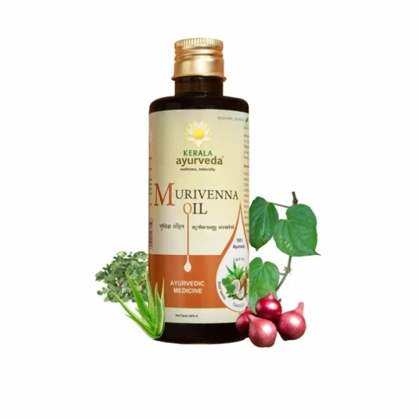 Kerala Ayurveda Murivenna Oil for Burns, Cuts and Cramps - 200 ml available on Herbkart