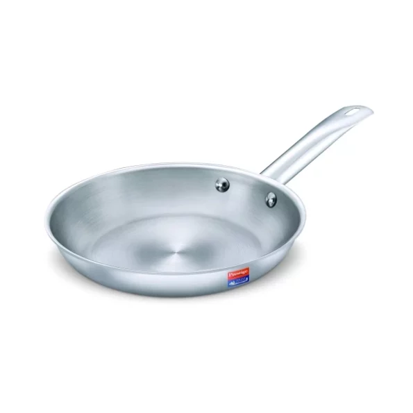 Prestige Tri-Ply Splendor 26 cm Stainless Steel Fry Pan Without Lid available on Herbkart