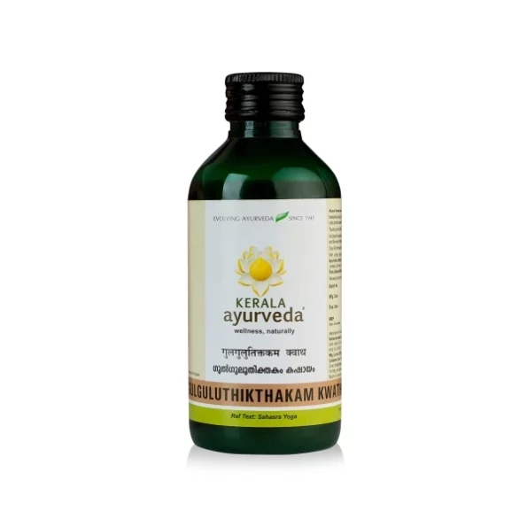 Kerala Ayurveda Gulguluthikthakam Kwath 200 Ml available on Herbkart