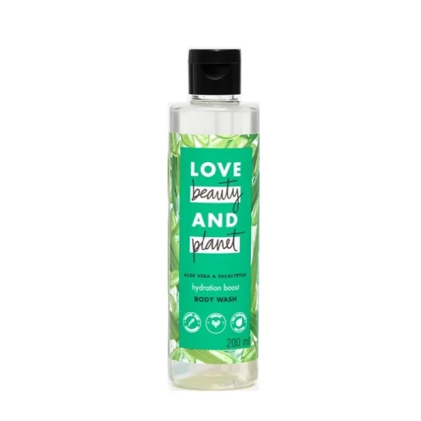 Love Beauty & Planet Aloe Vera & Eucalyptus Refreashing Bodywash, 200 ml available on Herbkart