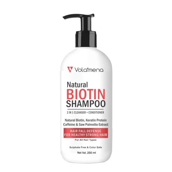 Volamena Natural Biotin Hair shampoo With Biotin & Natural Protein 250 ml available on Herbkart