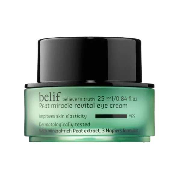 Belif Peat Miracle Revital Eye Cream, 25ml available on Herbkart