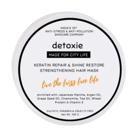 Detoxie Absolut Keraton Repair Hair Mask For Dry Or Dehydrated Hair, 100 g available on Herbkart