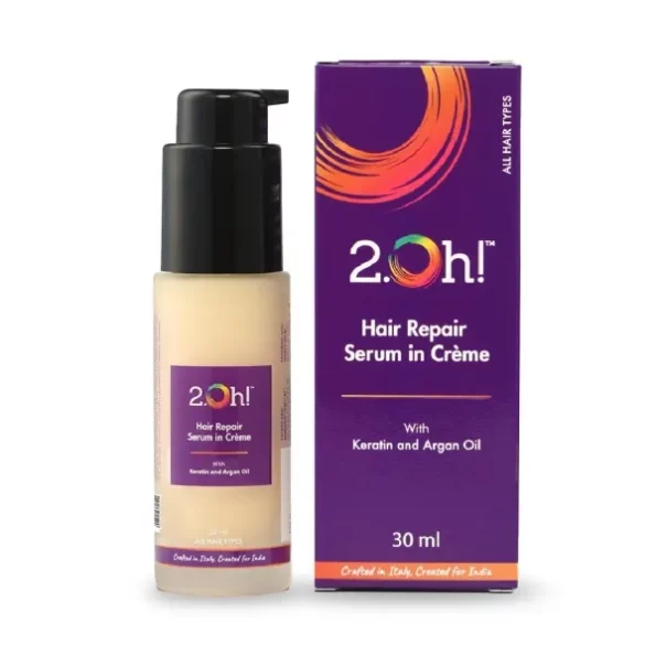 2.Oh! Italian Hair Repair Serum In Creme available on Herbkart