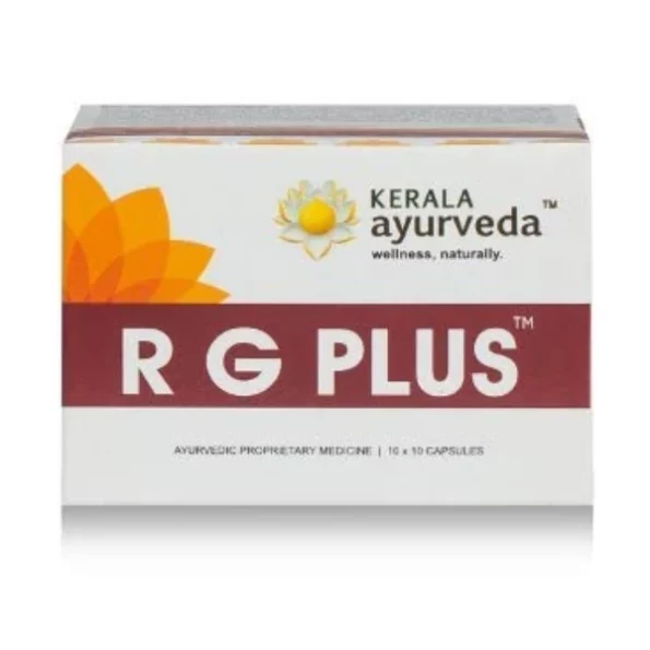 Kerala Ayurveda RG-Plus Capsule 100 Nos available on Herbkart