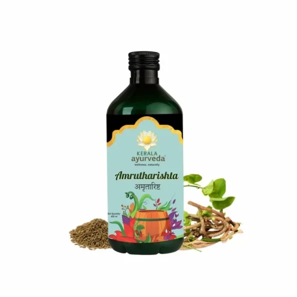 Kerala Ayurveda Amrutharishta 450 ml available on Herbkart