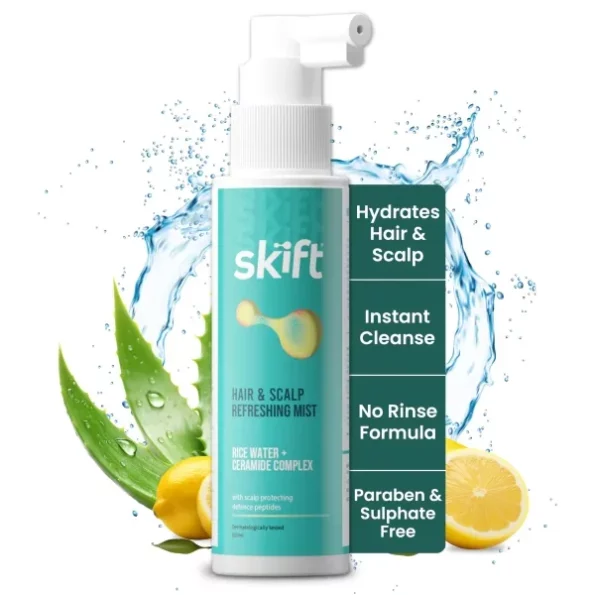 SKIFT Hair & Scalp Mist (100ml) available on Herbkart