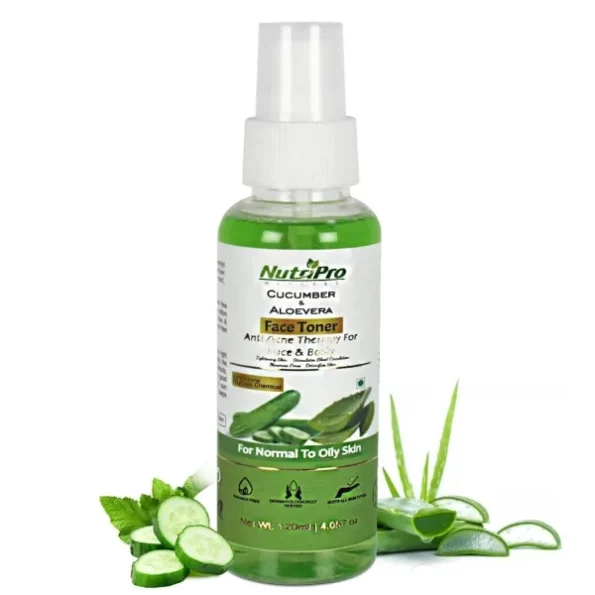 NutriPro Cucumber & Aloevera Face Toner (120ml), Herbkart8t75117ij6EE8L.webp, Herbkart8t75117ij6EE8L